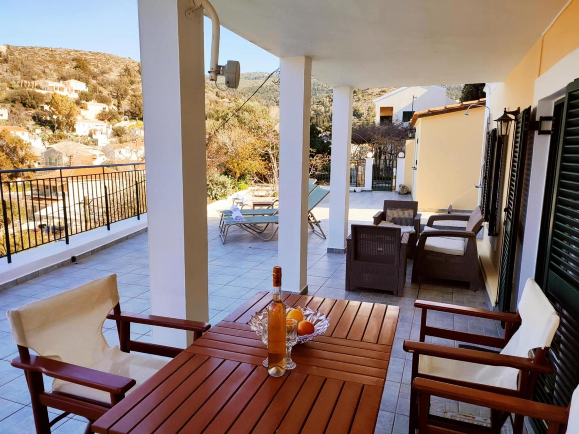 Dionos Villa Asos Esterno foto